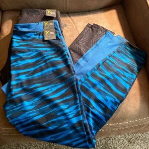 Old Navy go-dry Active Leggings size Large NWT lot of 3 pairs